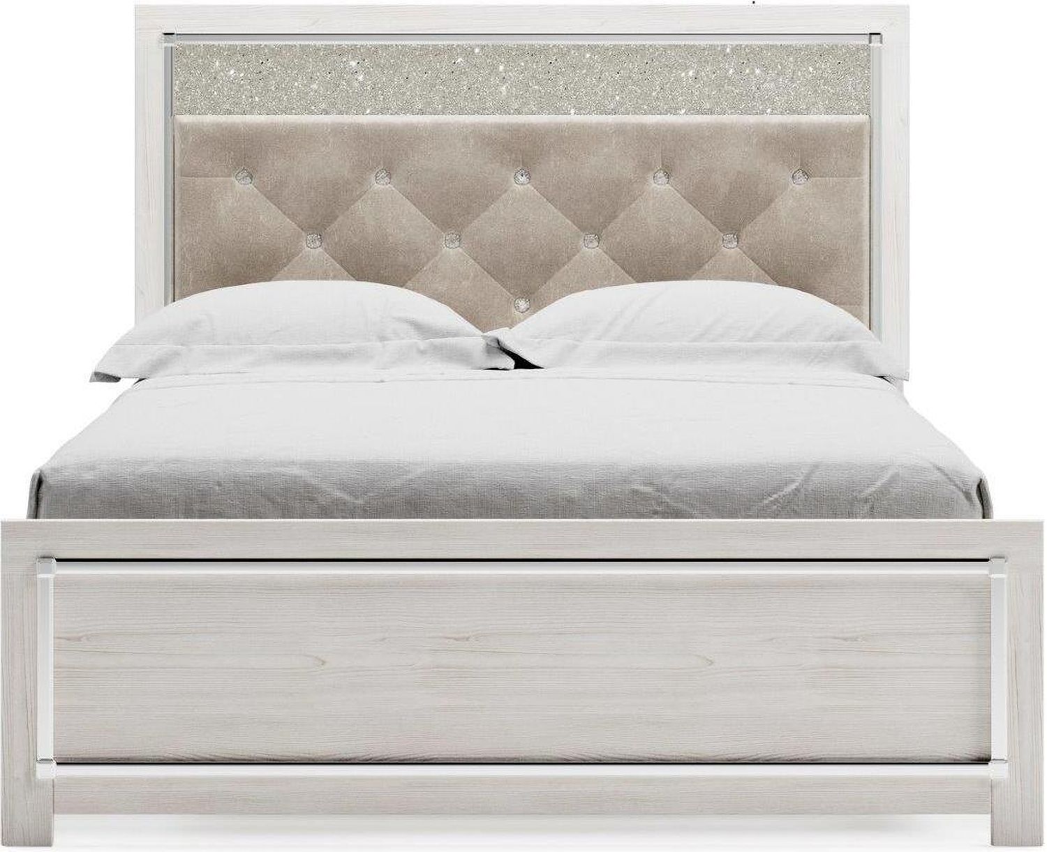 Altyra White Queen Panel Bed B2640B2