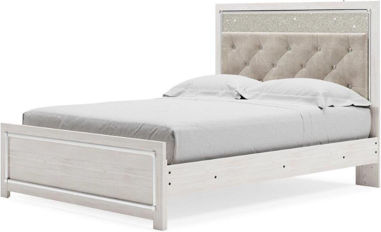 Altyra White Queen Panel Bed B2640B2