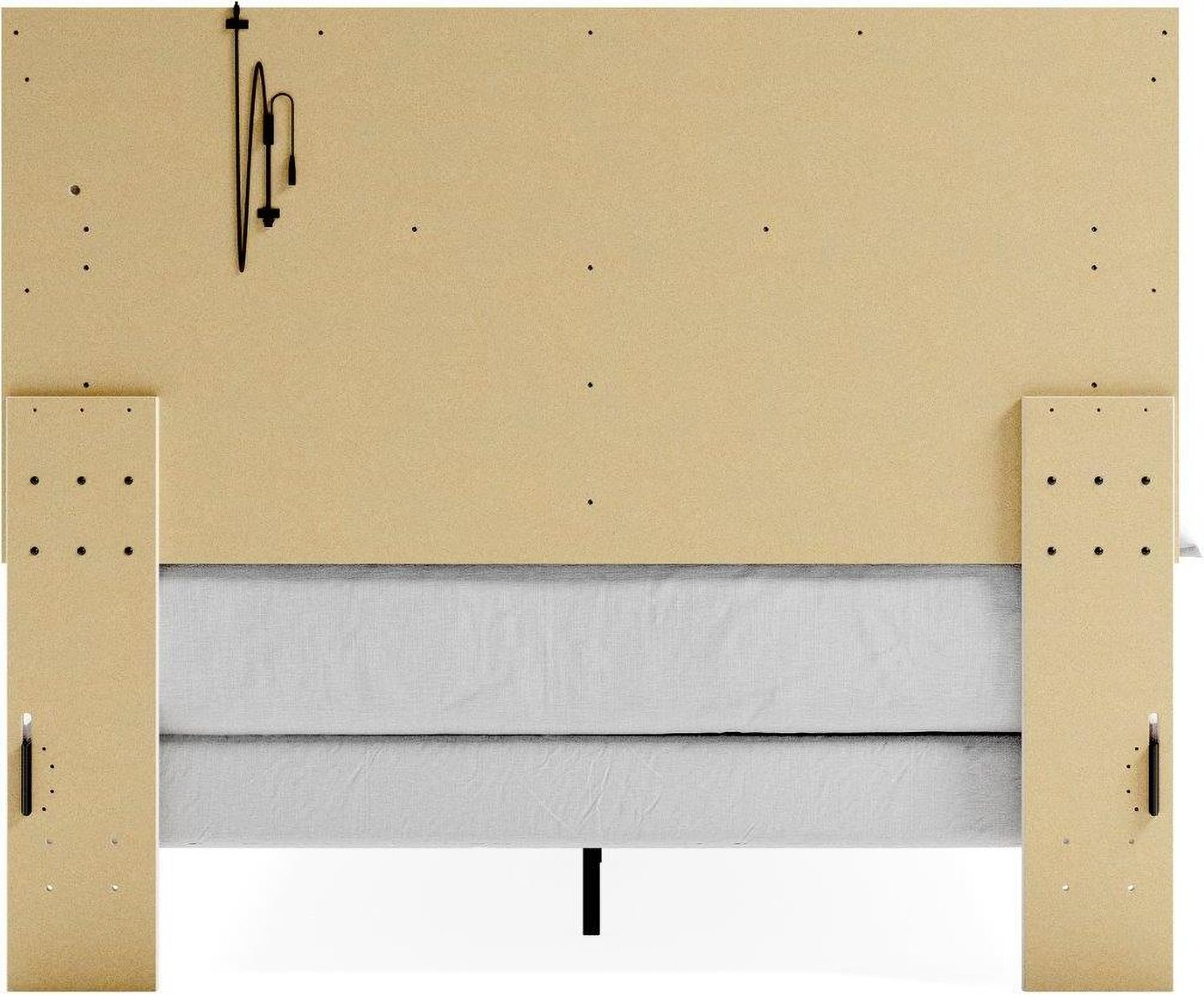 Altyra White Queen Panel Bed B2640B2