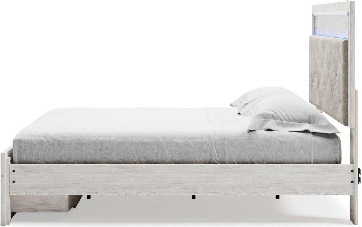 Altyra White King Storage Panel Bed B2640B29