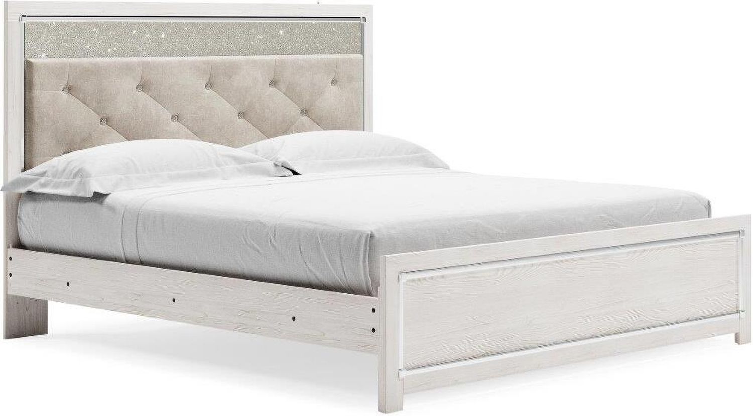 Altyra White King Panel Bed B2640B3