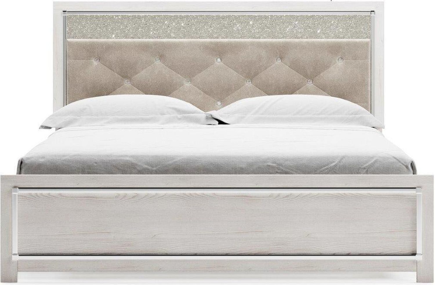 Altyra White King Panel Bed B2640B3