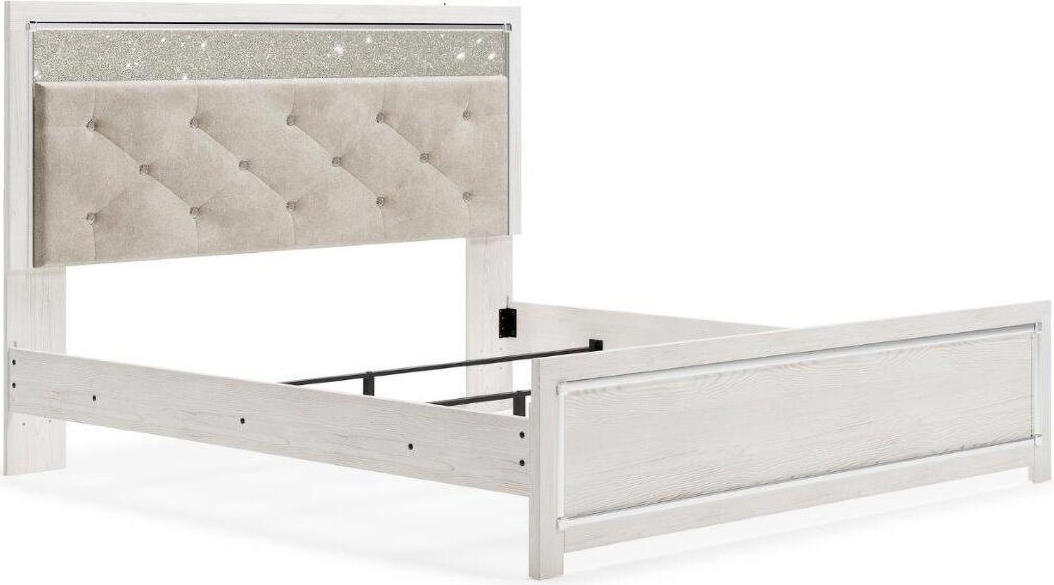 Altyra White King Panel Bed B2640B3