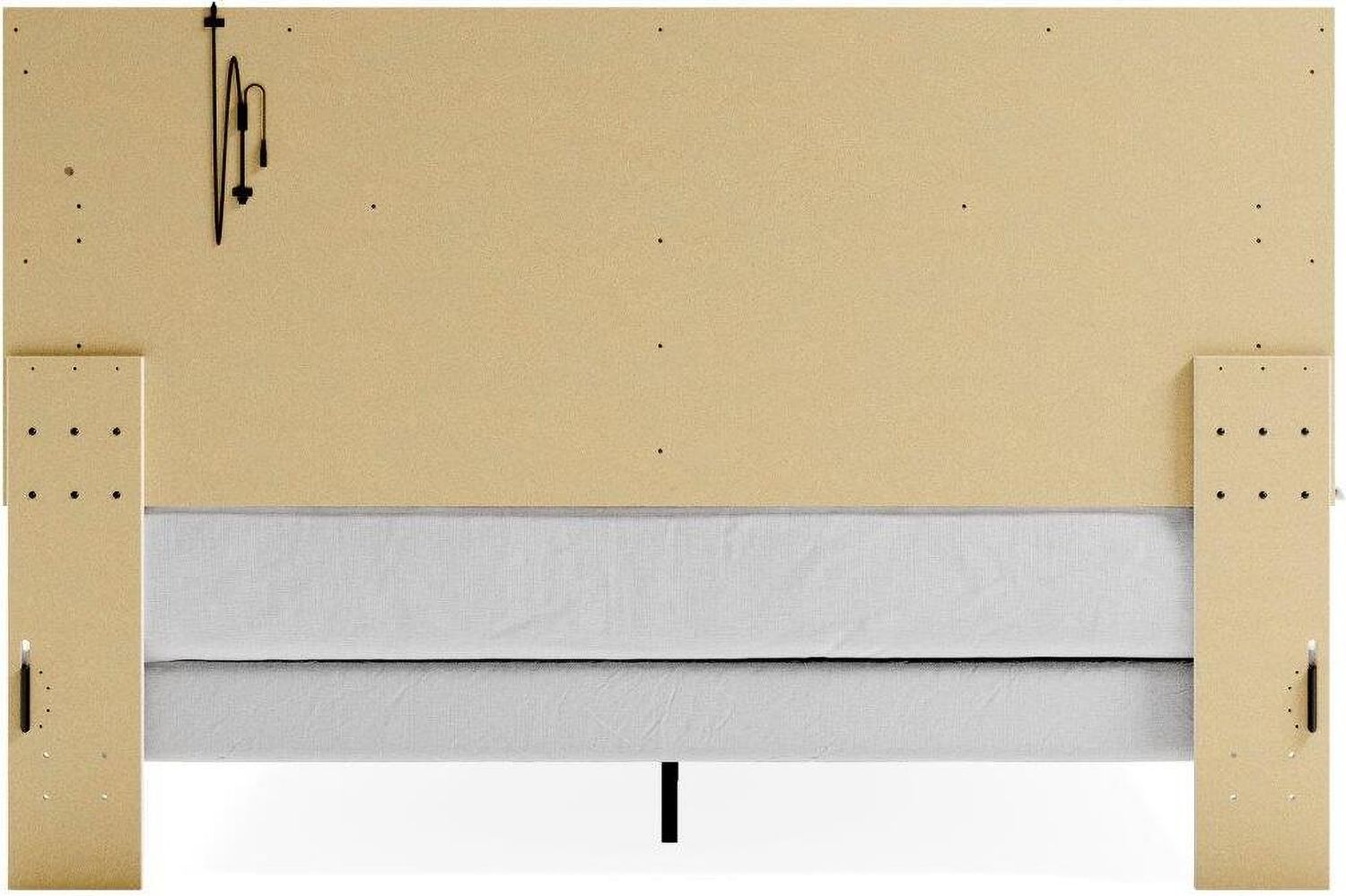 Altyra White King Panel Bed B2640B3