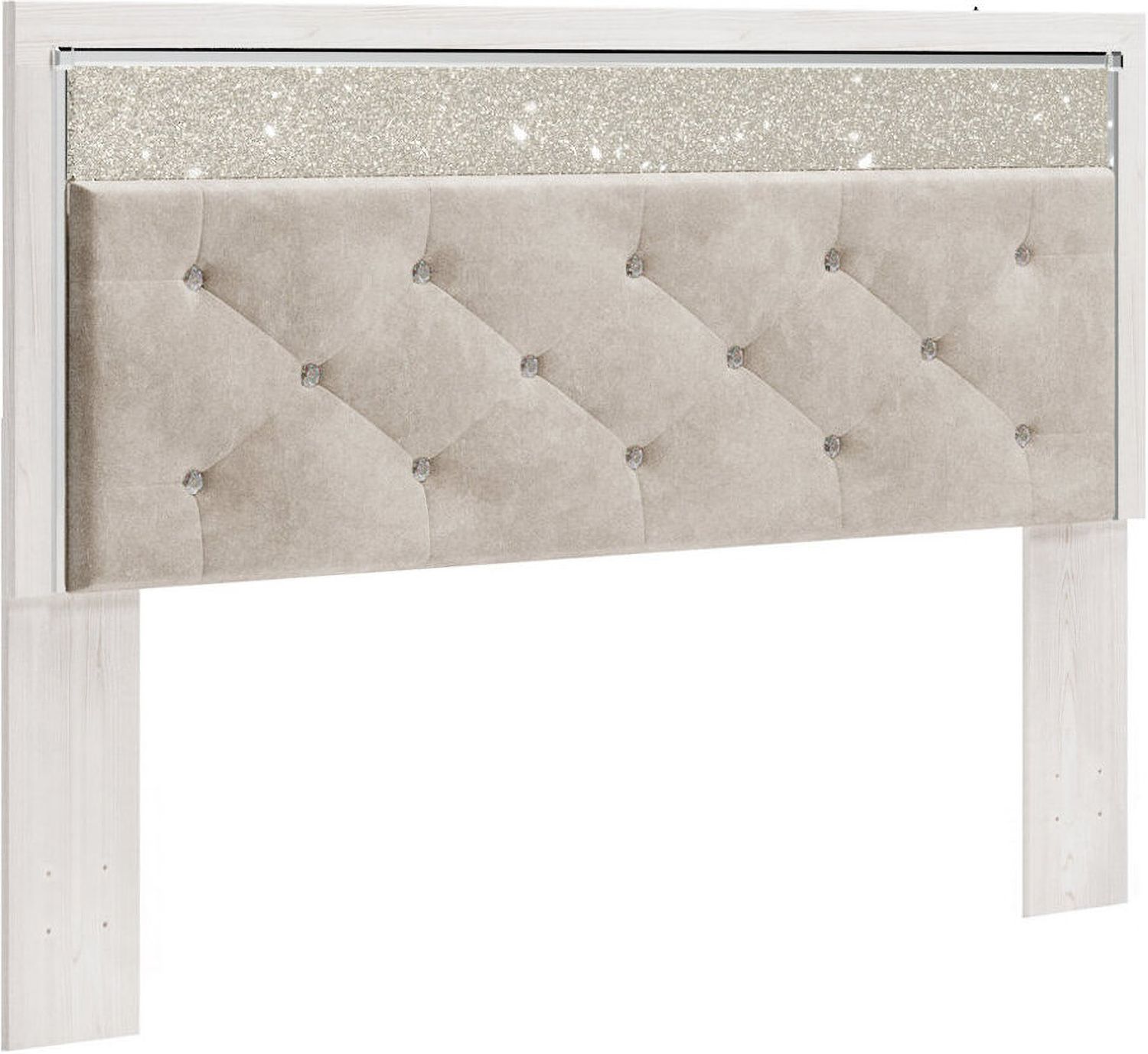Altyra White King Panel Bed B2640B3