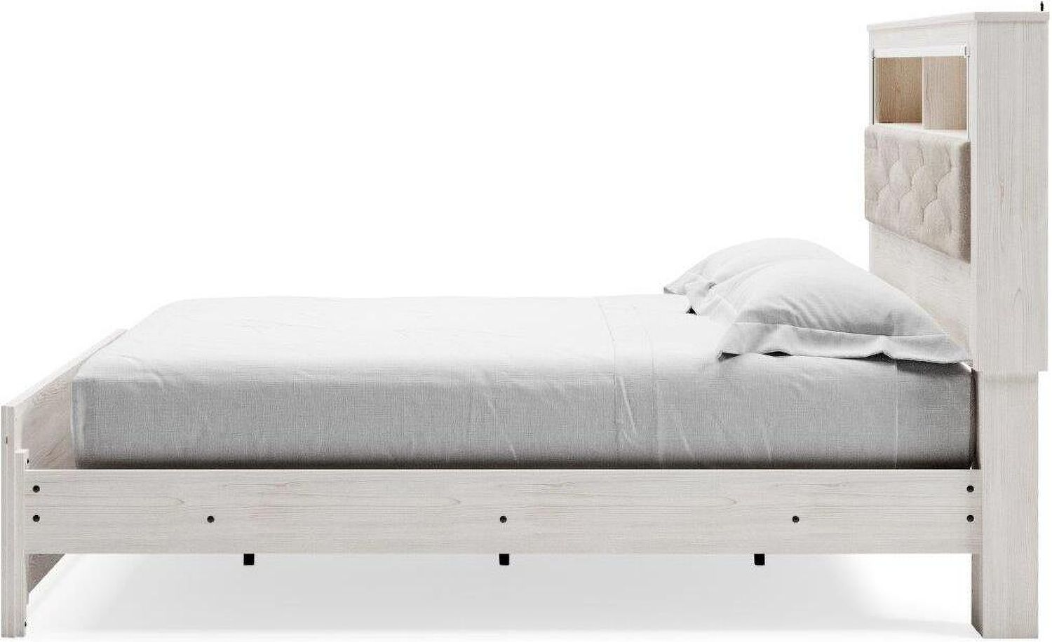 Altyra White King Panel Bookcase Bed B2640B5
