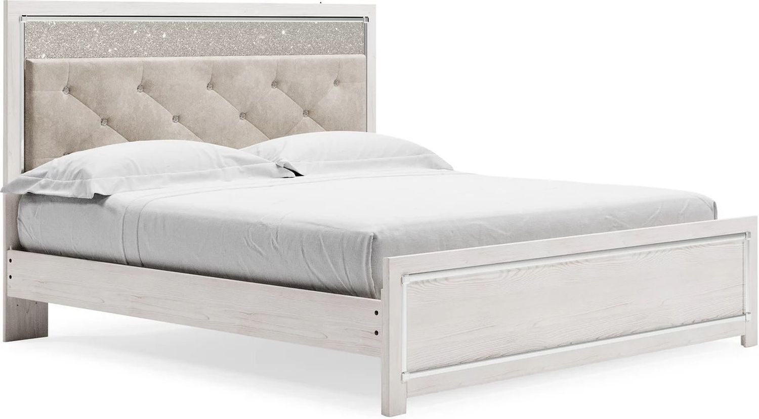 Altyra King Panel Bed In White B2640B50