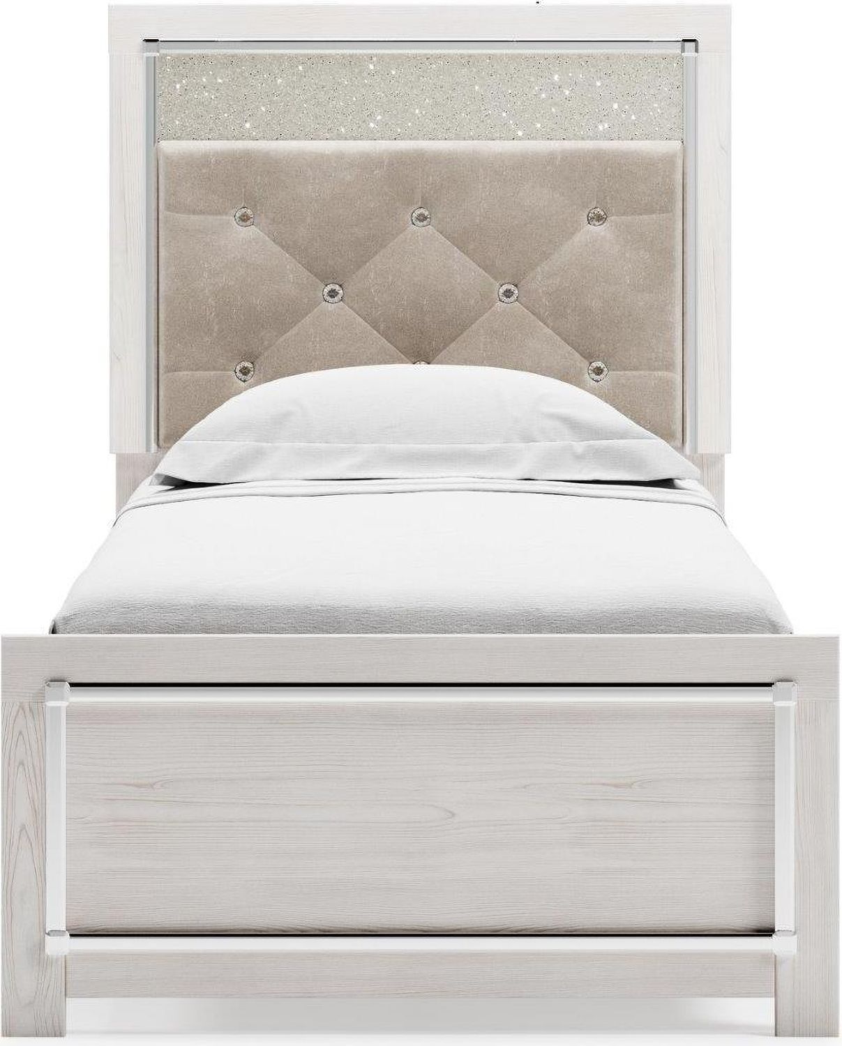 Altyra White Twin Panel Bed B2640B6
