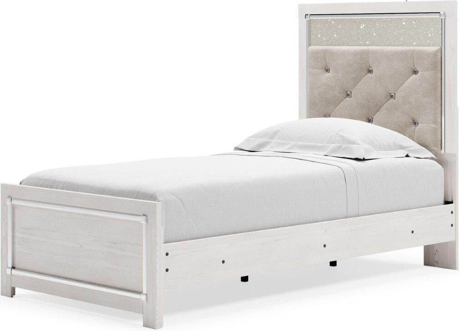 Altyra White Twin Panel Bed B2640B6
