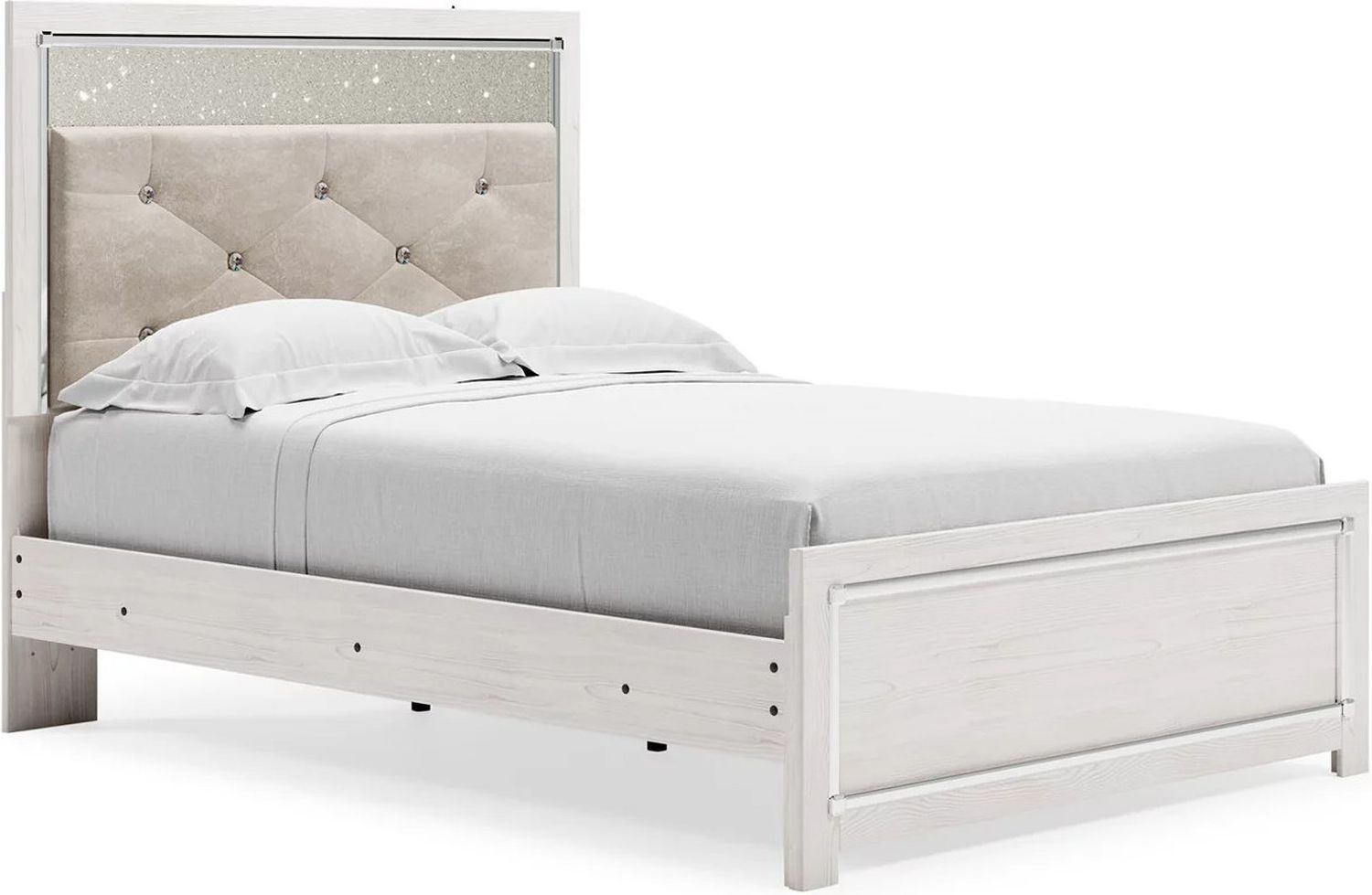Altyra White Full Panel Bed B2640B8