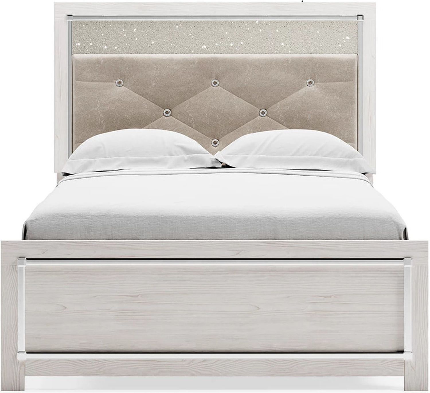 Altyra White Full Panel Bed B2640B8