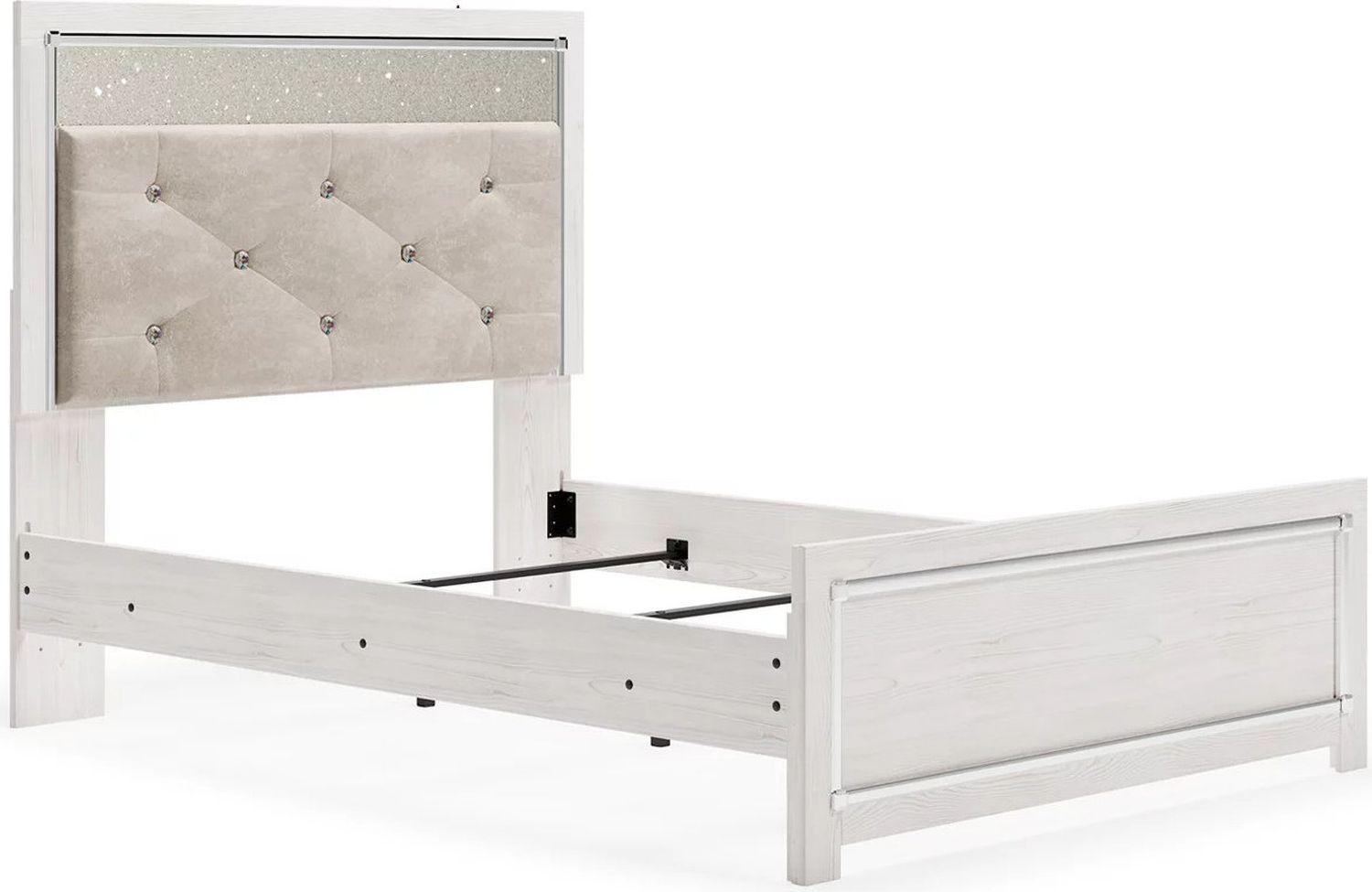 Altyra White Full Panel Bed B2640B8