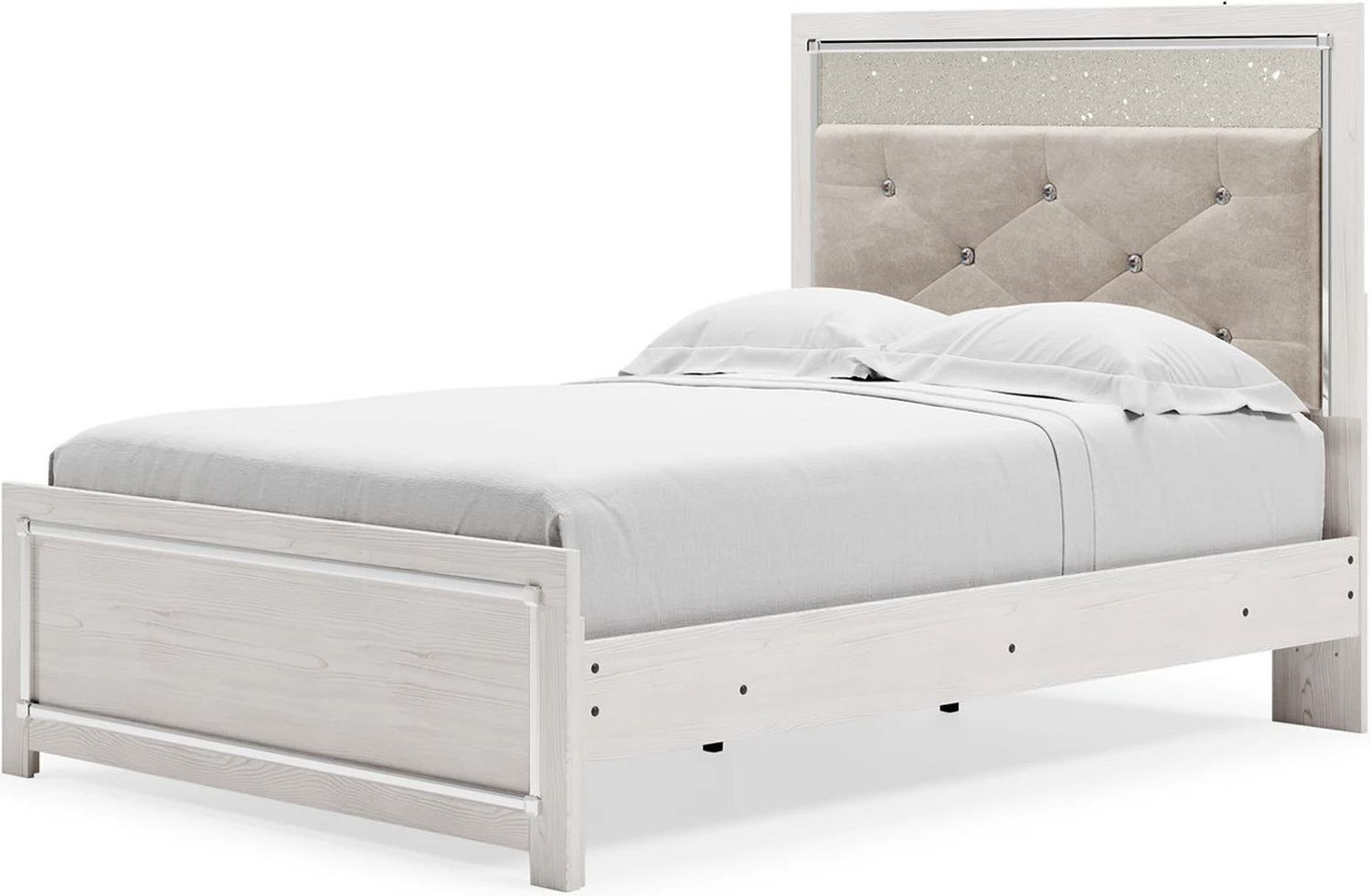 Altyra White Full Panel Bed B2640B8