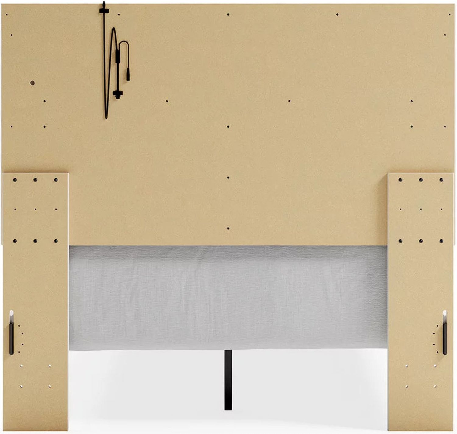 Altyra White Full Panel Bed B2640B8