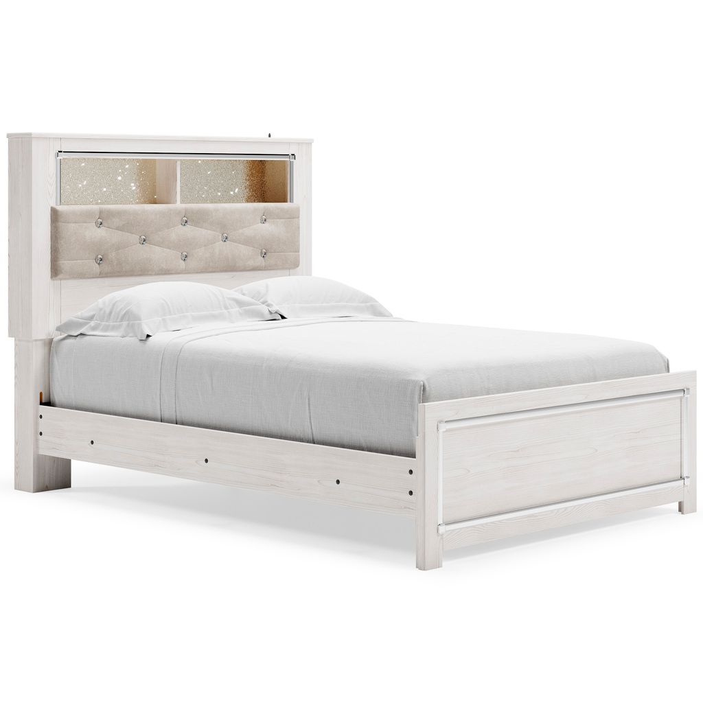 Altyra White Full Panel Bed B2640B8