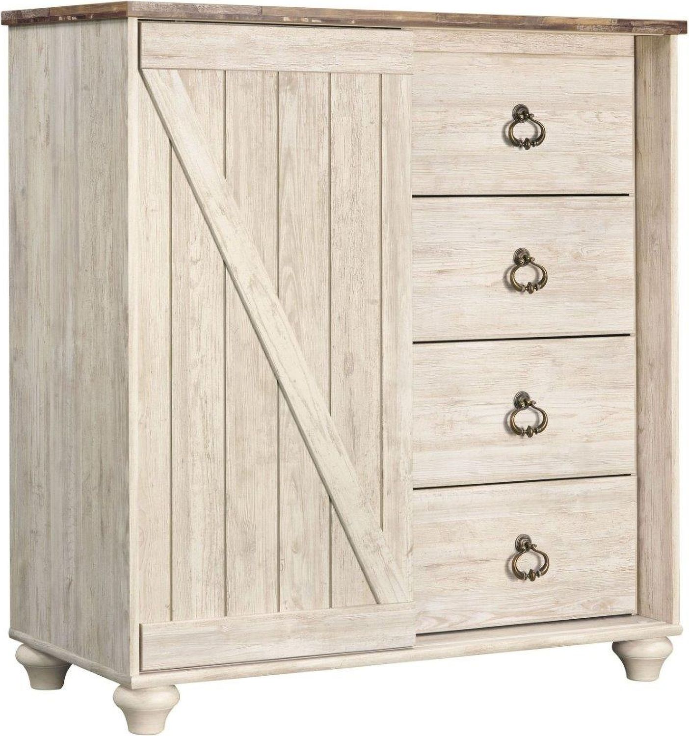 Willowton Whitewash Dressing Chest B26748
