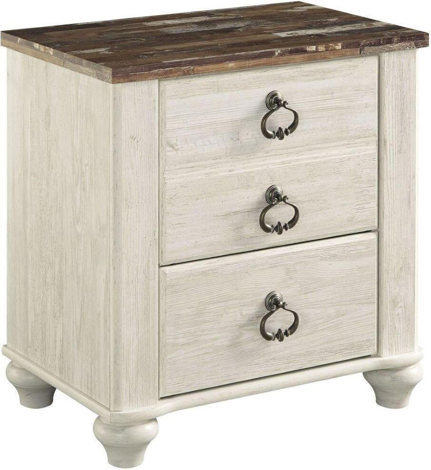 Willowton 2 Drawer Nightstand B26792