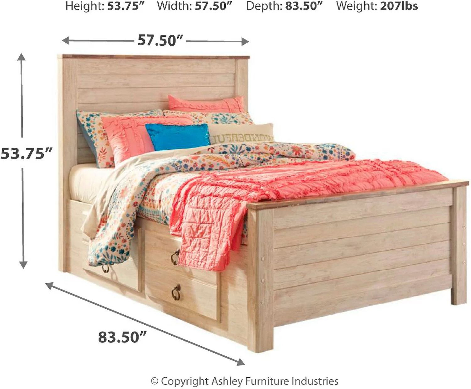 Willowton Youth Storage Bed (Twin) B267B21