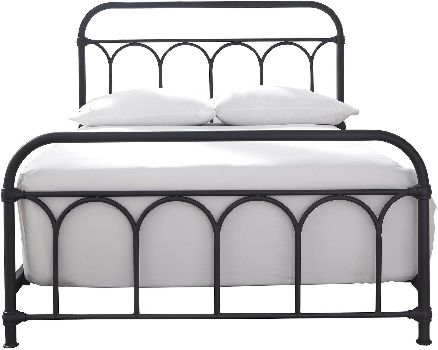 Nashburg Black Full Metal Bed B280672