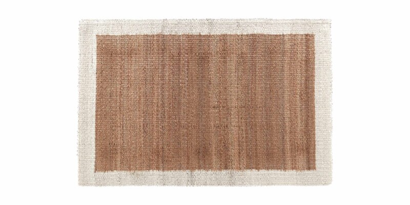 Border Natural Rug 5' x 8' B304545X8