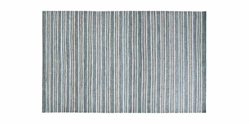 Michelin Aqua Blue & Ivory Rug 5' x 8' B306845X8