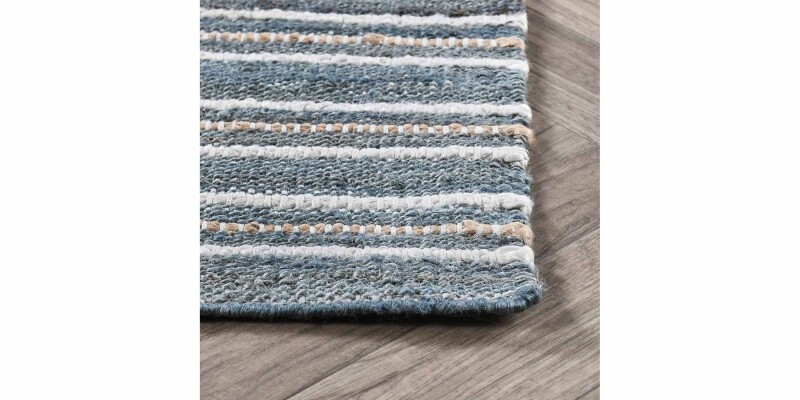 Michelin Aqua Blue & Ivory Rug 5' x 8' B306845X8