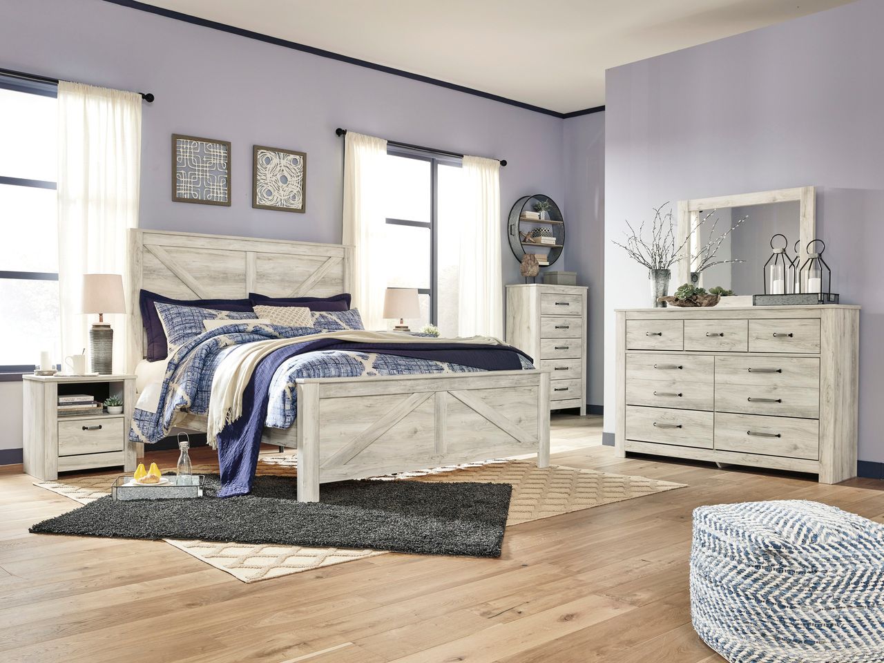 Bellaby White Dresser B33131