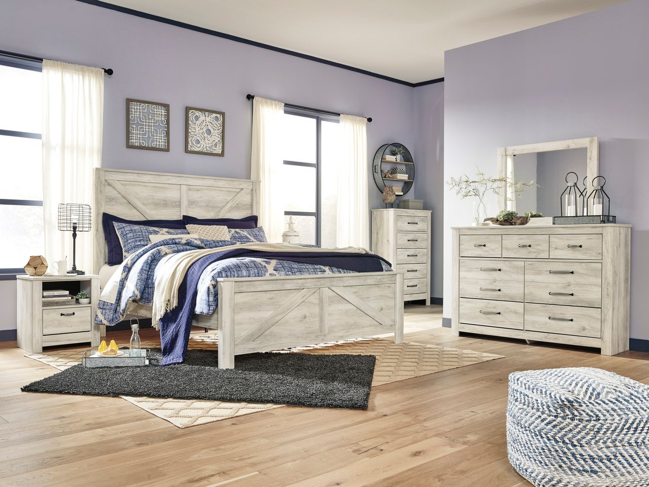 Bellaby White Dresser B33131