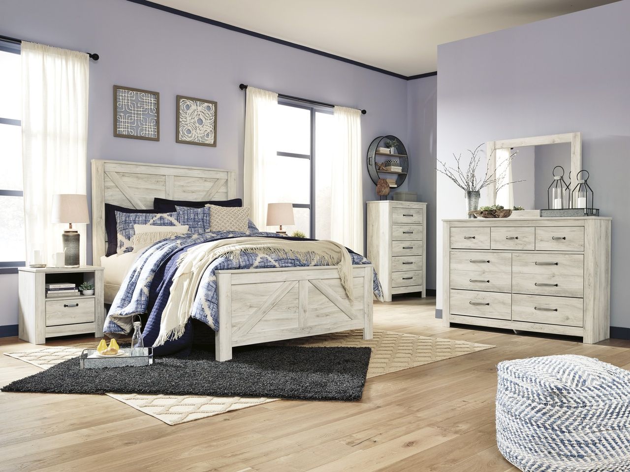 Bellaby White Bedroom Mirror B33136