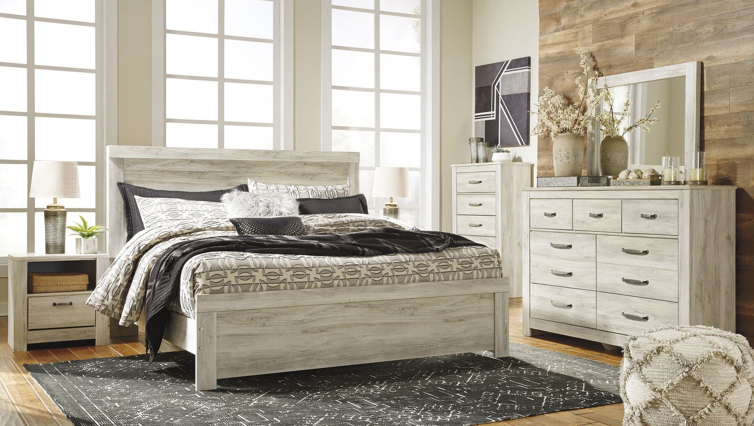 Bellaby White Five Drawer Chest B33146