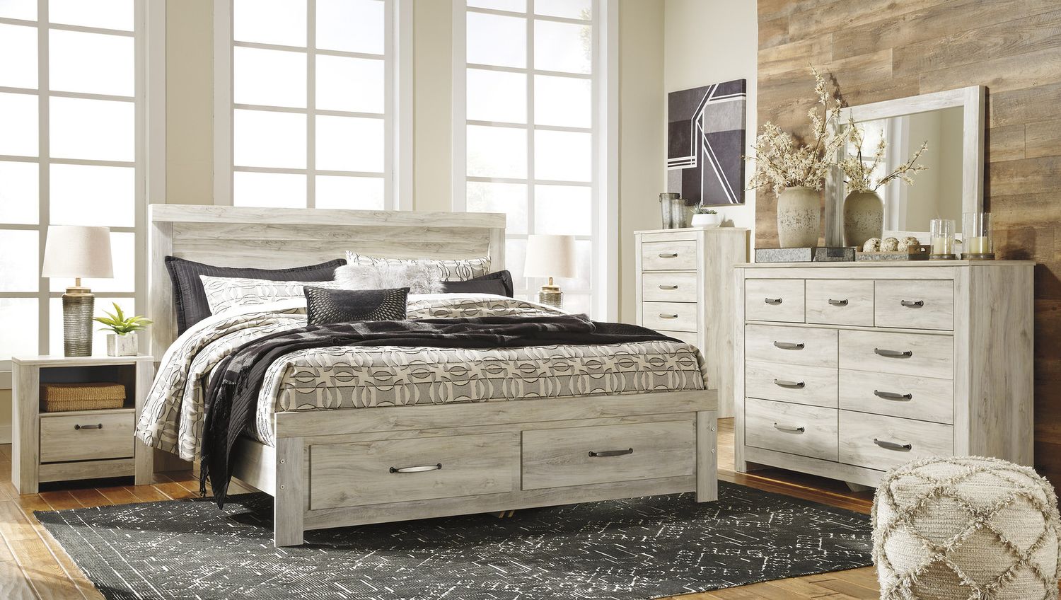 Bellaby White One Drawer Nightstand B33191