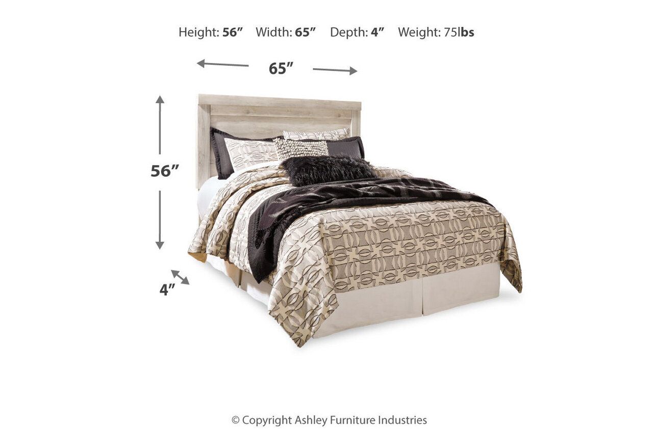 Bellaby White Queen Panel Bed B331B2