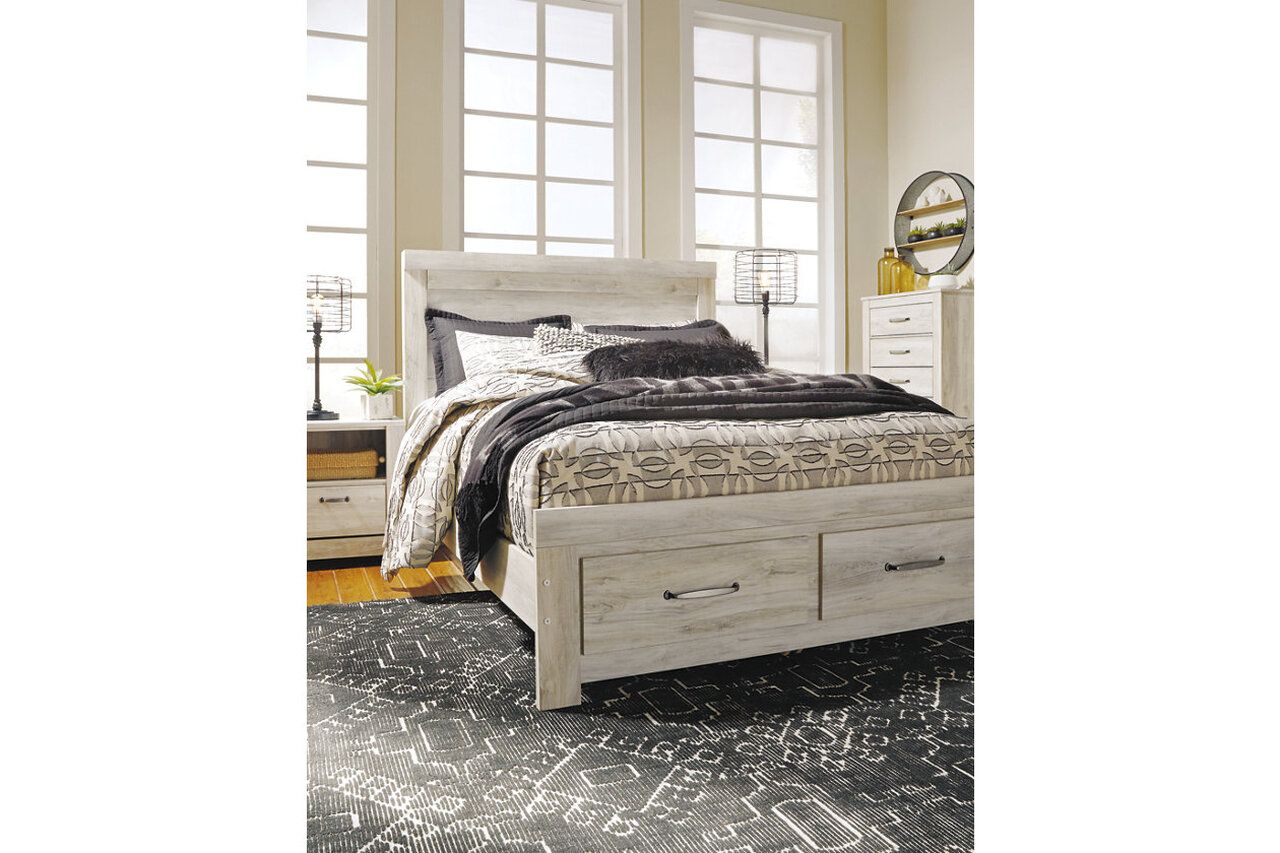 Bellaby White Queen Panel Bed B331B2