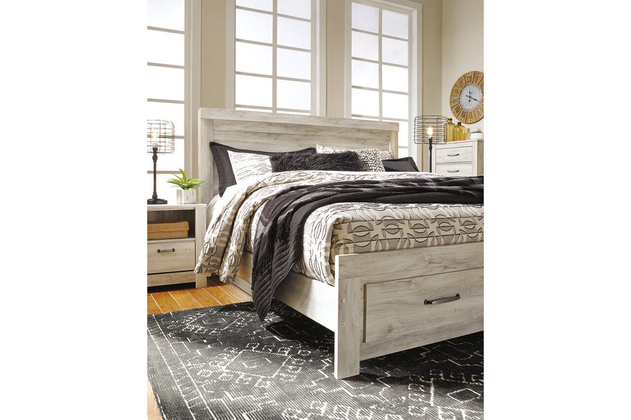 Bellaby White King Panel Bed B331B8
