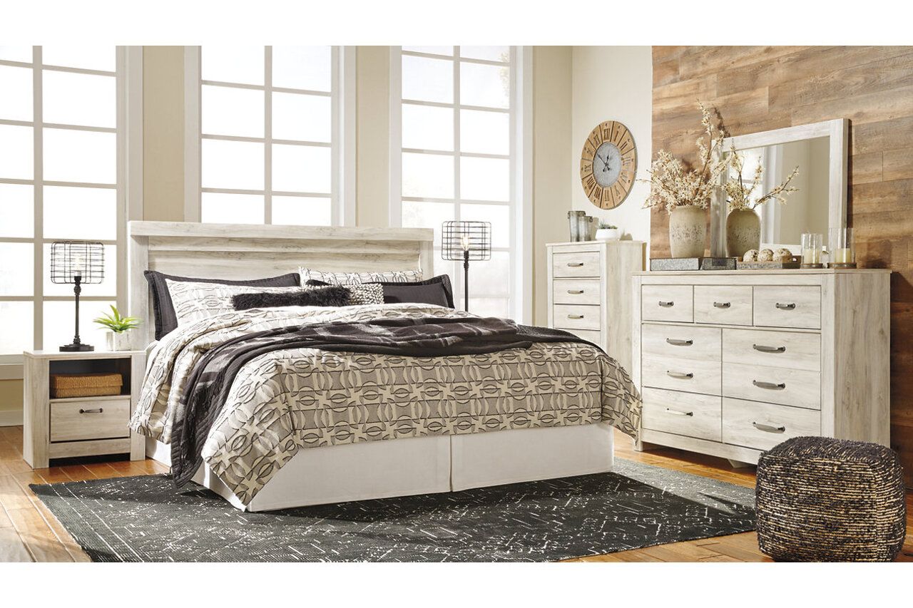 Bellaby White King Panel Bed B331B8