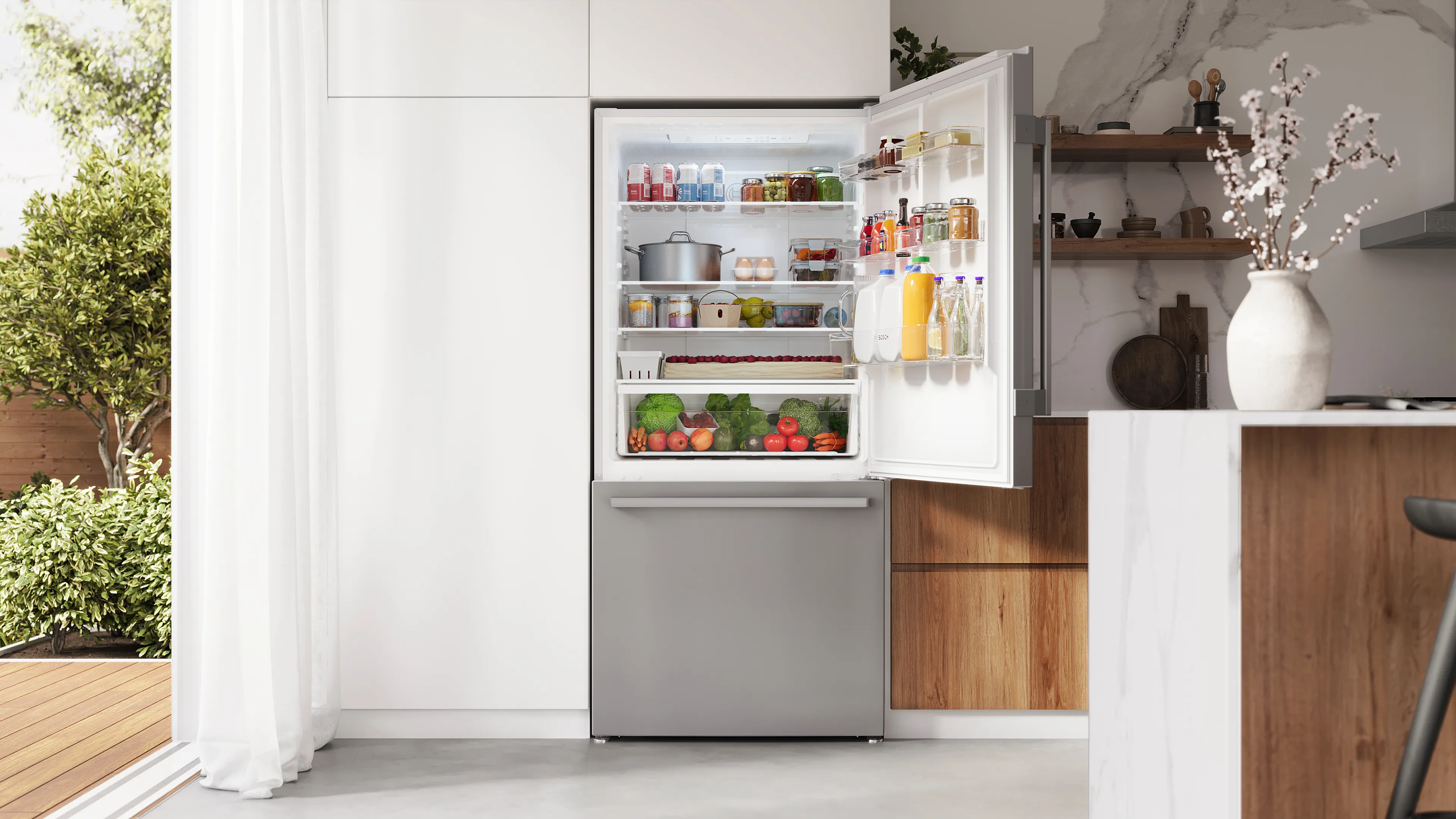 100 Series Freestanding Bottom Freezer Refrigerator B33CM10SNS