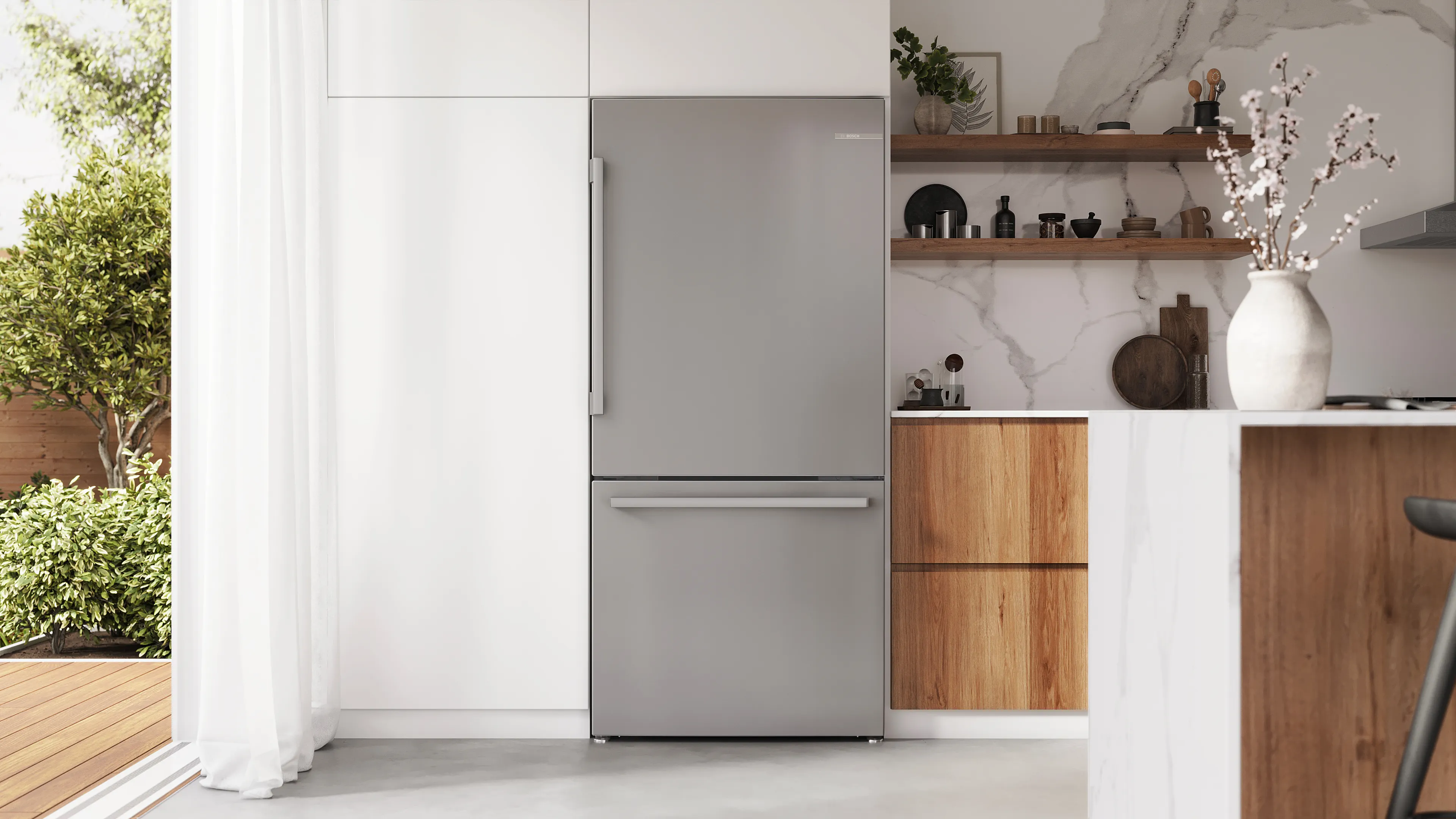 100 Series Freestanding Bottom Freezer Refrigerator B33CM10SNS