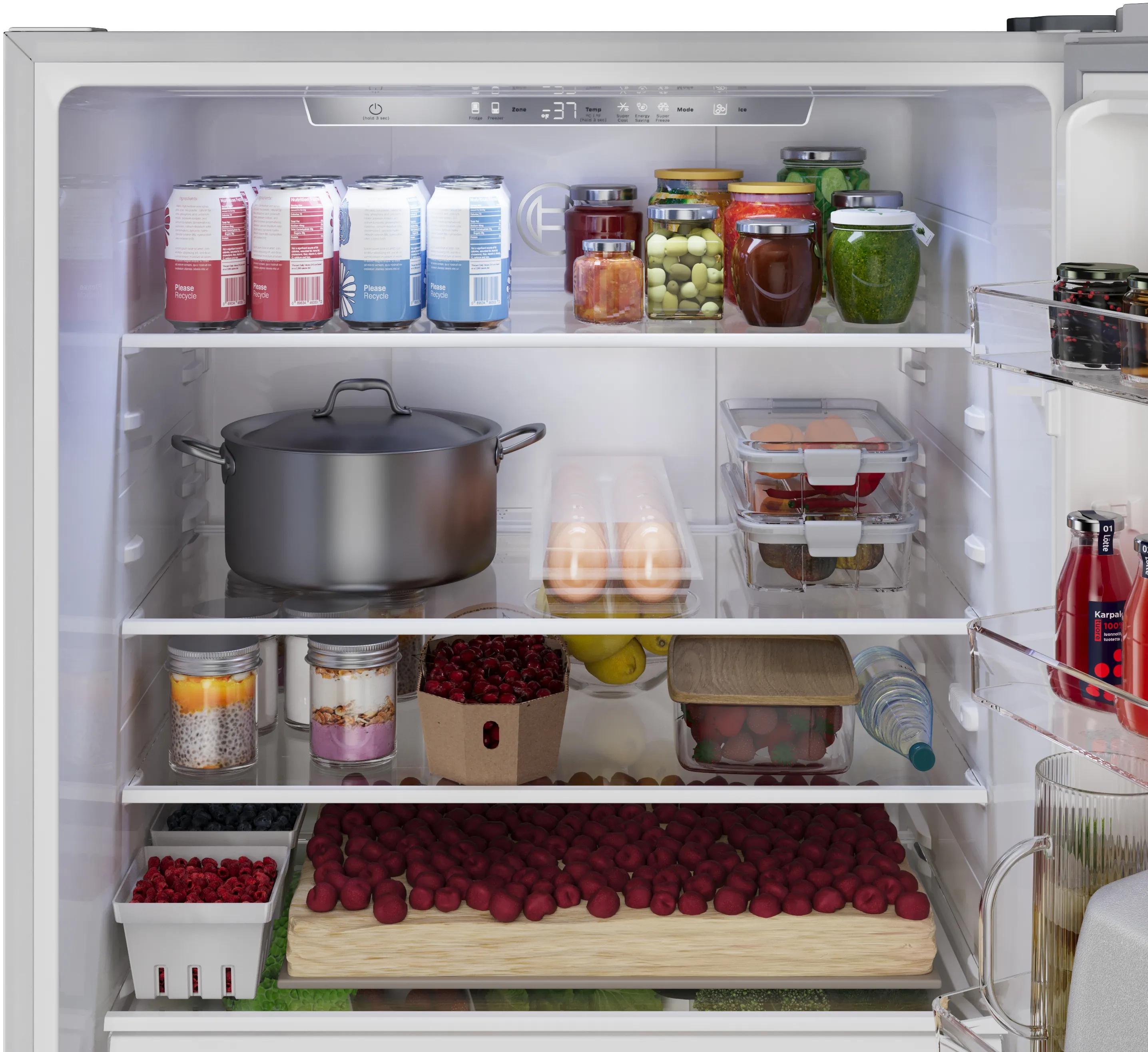 100 Series Freestanding Bottom Freezer Refrigerator B33CM10SNS