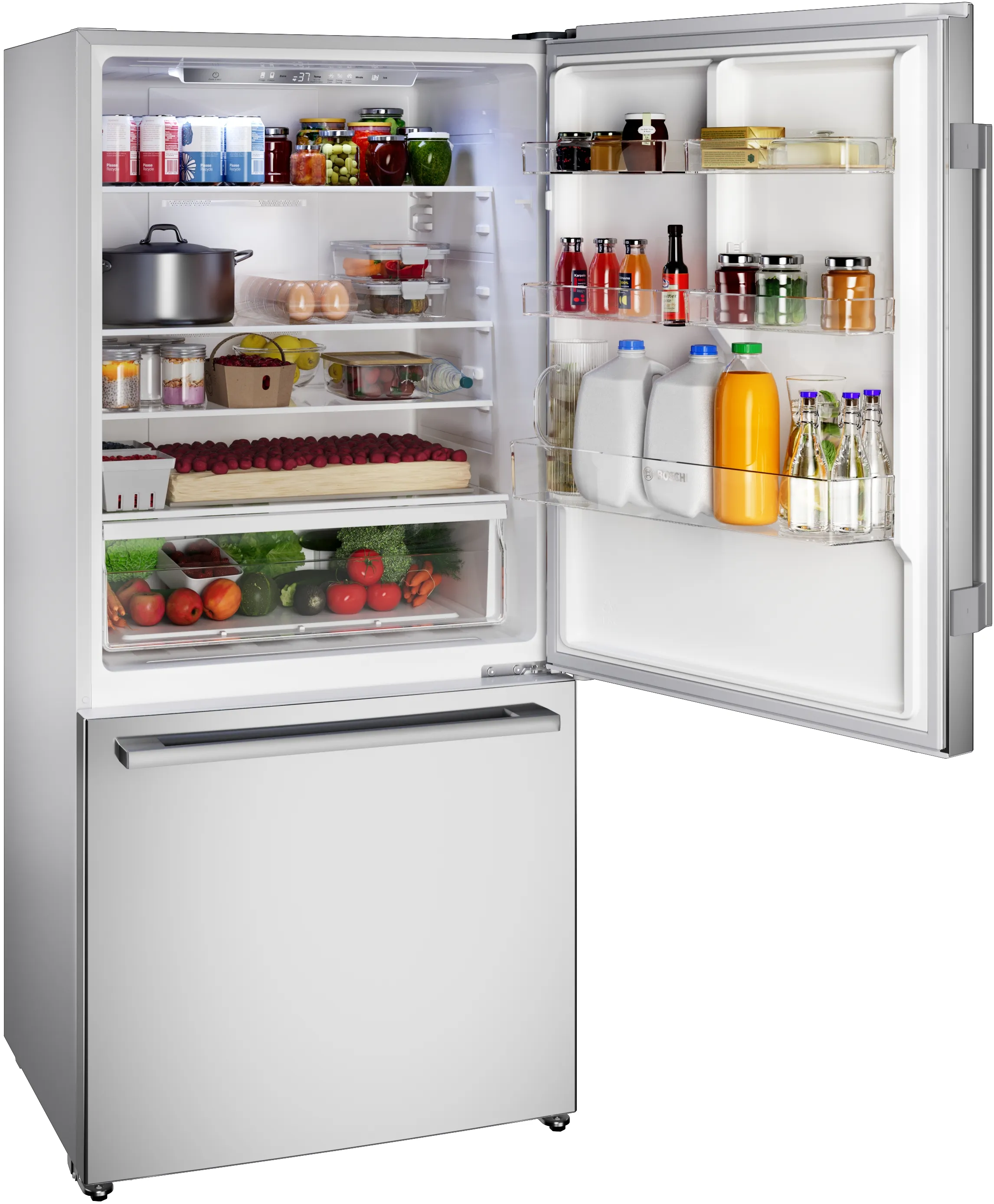 100 Series Freestanding Bottom Freezer Refrigerator B33CM10SNS