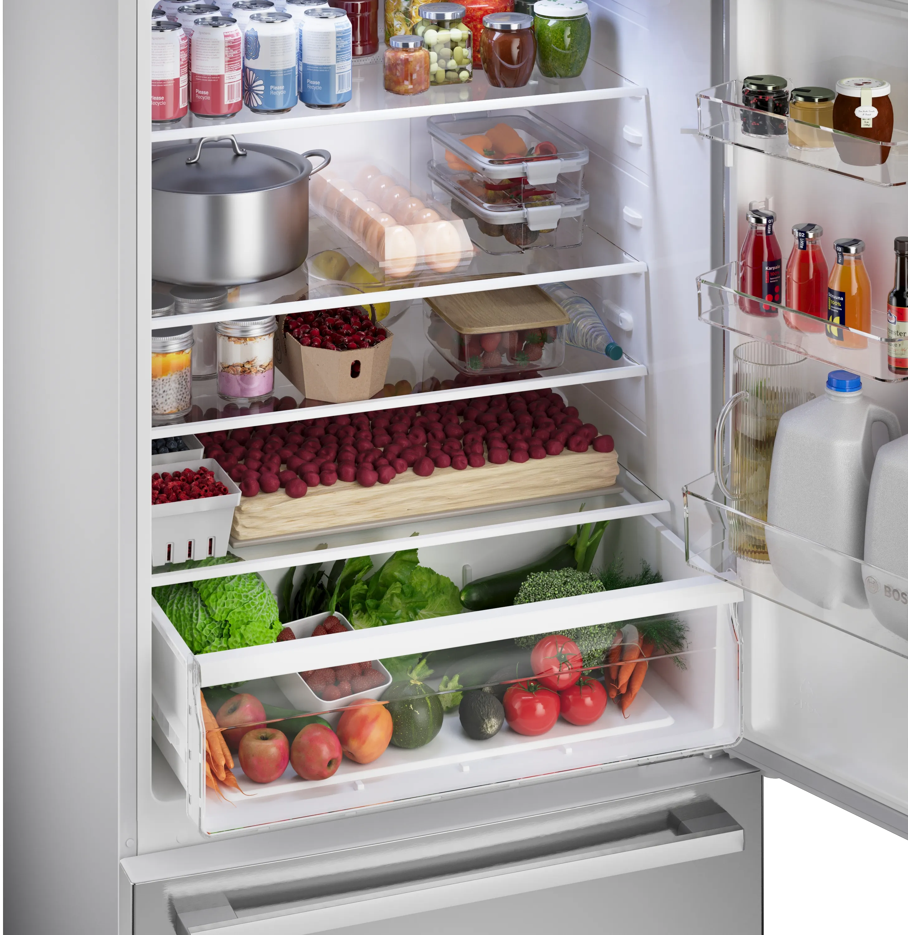 100 Series Freestanding Bottom Freezer Refrigerator B33CM10SNS