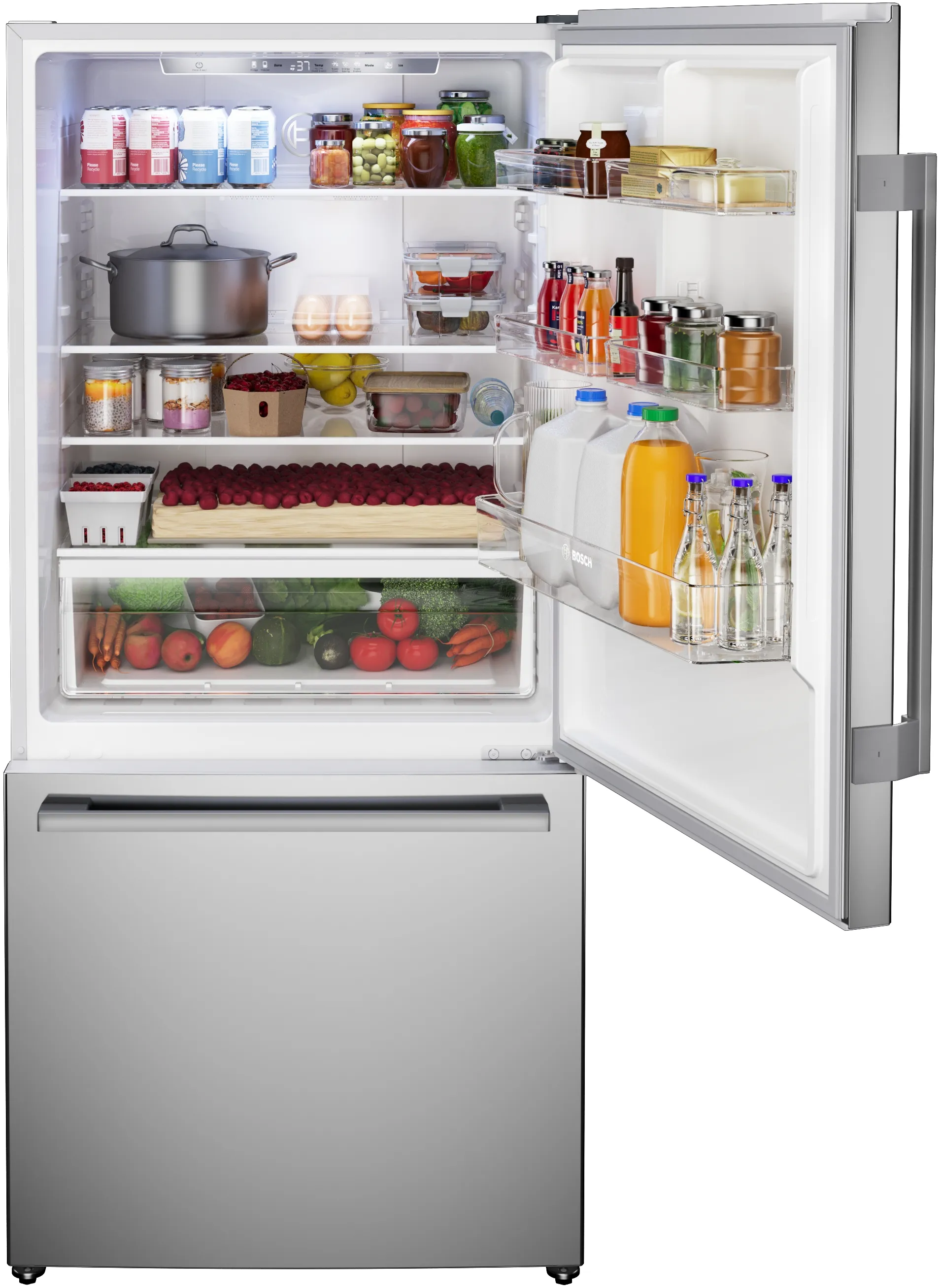 100 Series Freestanding Bottom Freezer Refrigerator B33CM10SNS