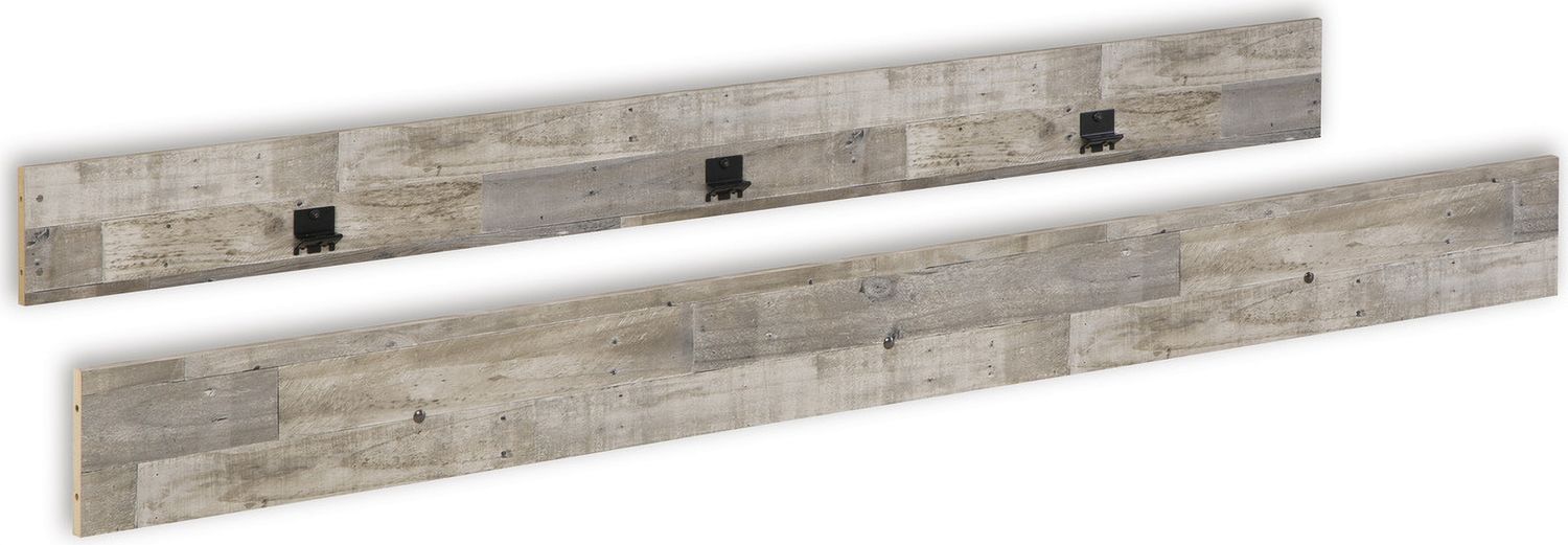 Hodanna Whitewash King Crossbuck Panel Bed B3487B4