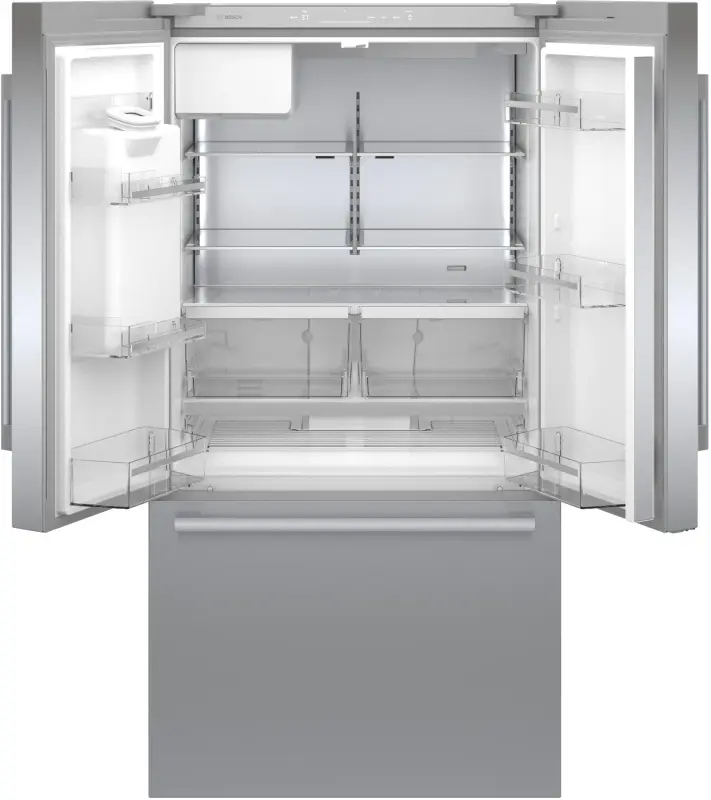 500 Series French Door Bottom Mount Refrigerator 36'' (with ), Total No Frost B36CD50SNS