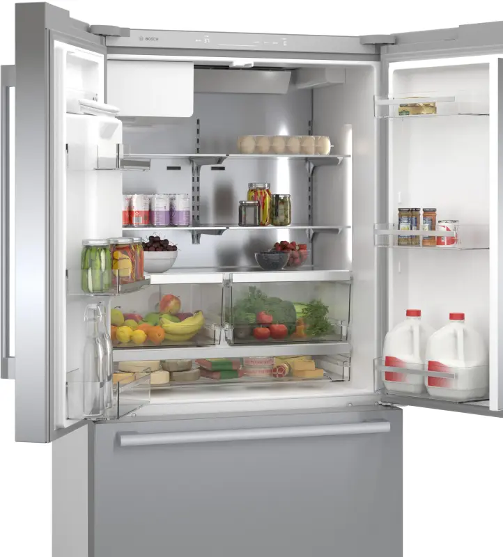 500 Series French Door Bottom Mount Refrigerator 36'' (with ), Total No Frost B36CD50SNS