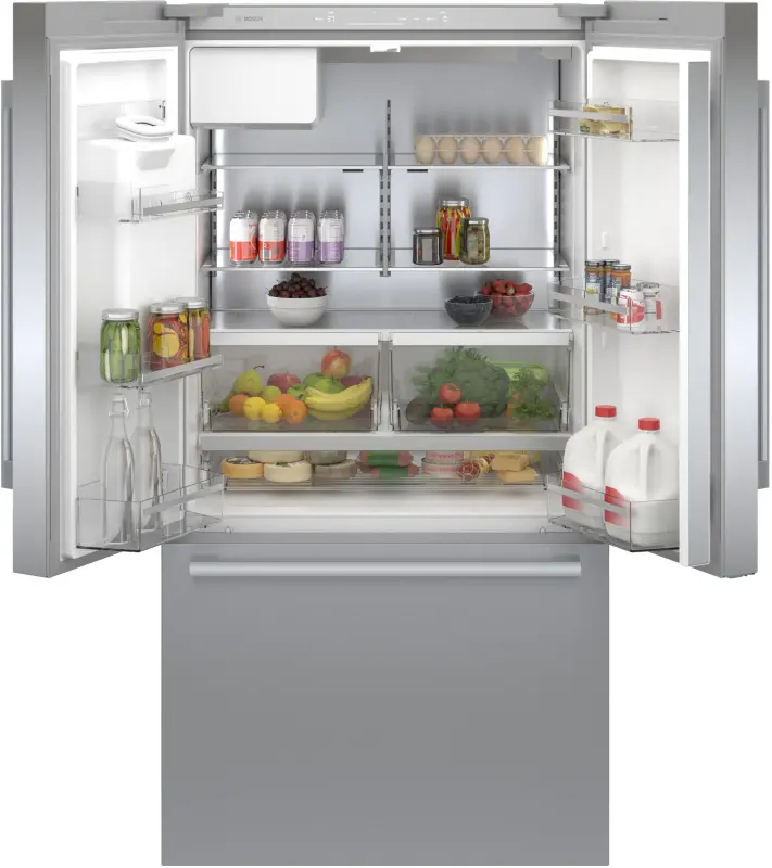 500 Series French Door Bottom Mount Refrigerator 36'' (with ), Total No Frost B36CD50SNS