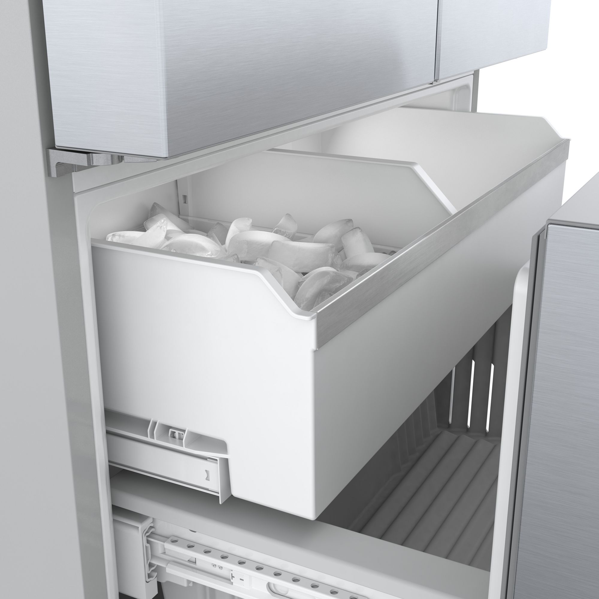 500 Series French Door Bottom Mount Refrigerator 36'' Easy clean B36CD50SNS