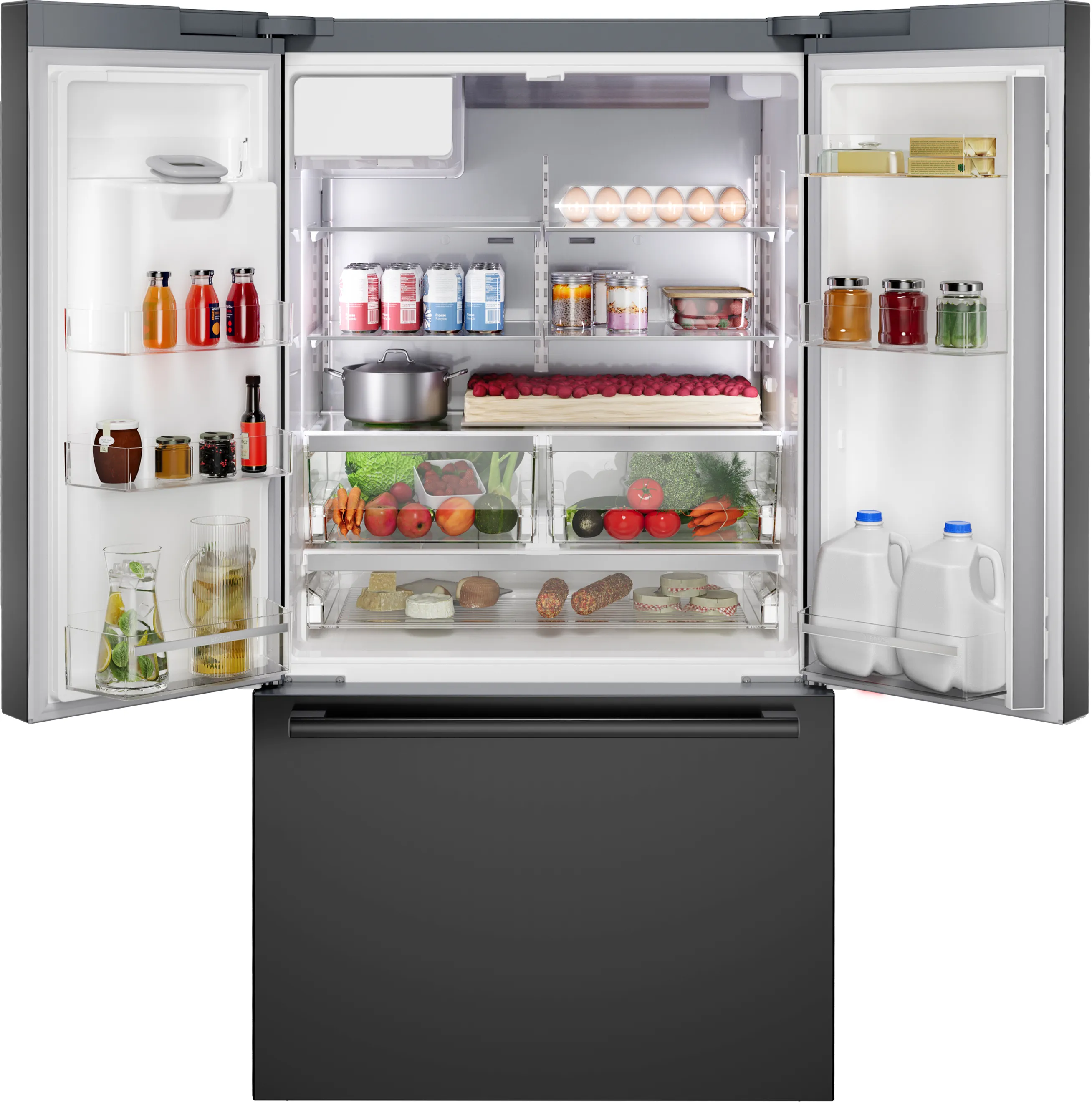 500 Series French Door Bottom Mount Refrigerator 36'' B36CD52SNB