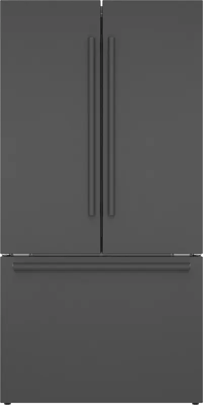Bosch 800 Series French Door Bottom Mount Refrigerator 36'' Black Stainless Steel B36CT80SNB Picture 1