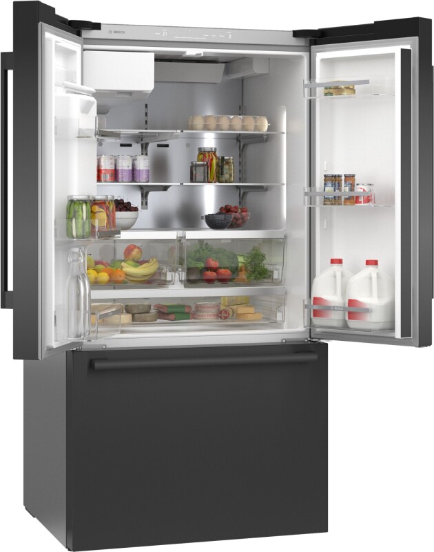 500 Series French Door Bottom Mount Refrigerator 36'' Easy clean B36FD50SNB