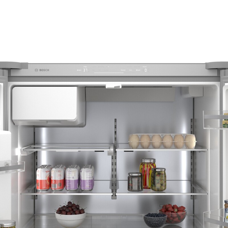 500 Series French Door Bottom Mount Refrigerator 36'' Easy clean B36FD50SNS